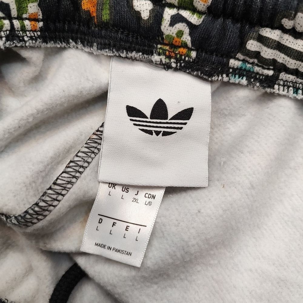 Adidas All over Print Tile Sweat Pants Track Graphic JW3503 Men's Sz Large - Picture 4 of 7